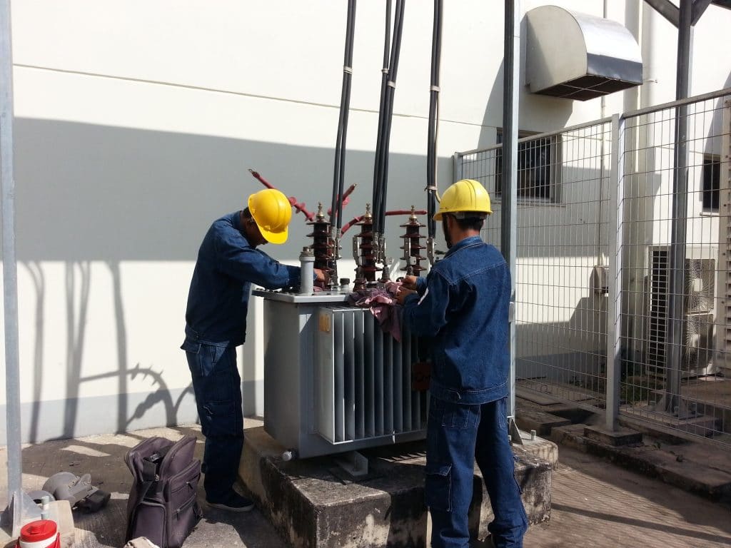 Medium Voltage System Maintenance of Transformer